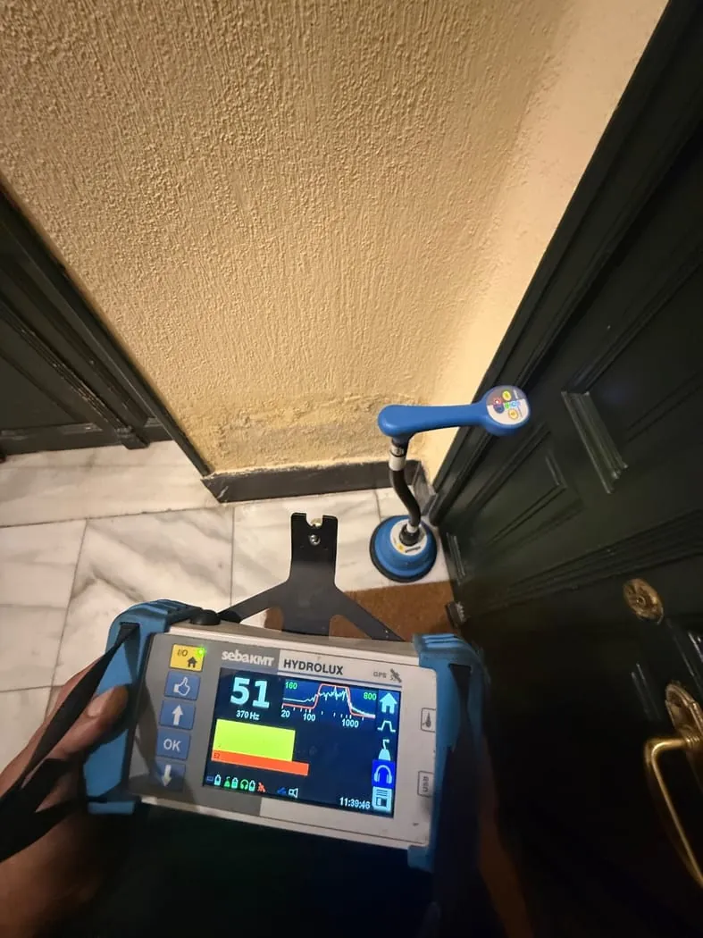 Detección de fugas de agua en Madrid — El Fontanero